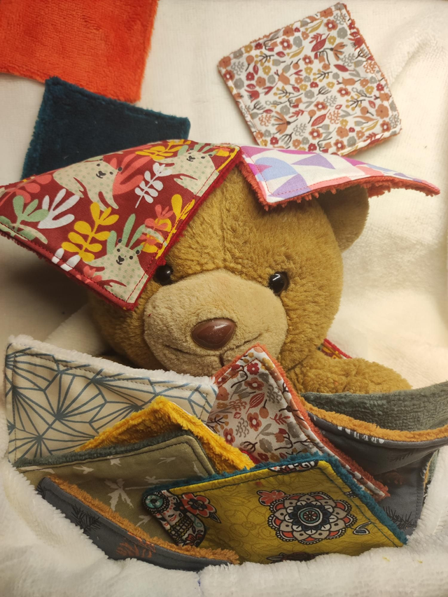 Lingettes personnalisées 