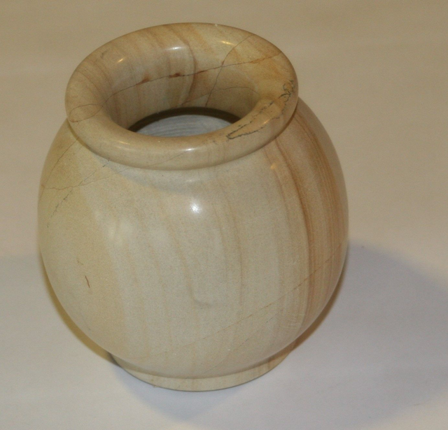 Vase Landschaftsmarmor