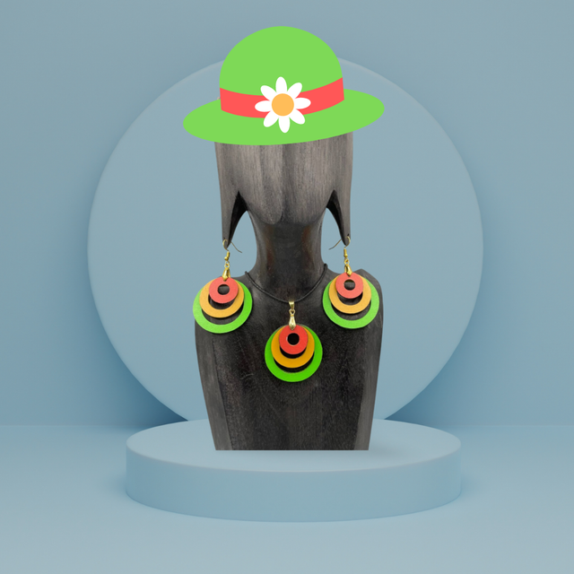 Parure TRI-CIRCLE R/J/V