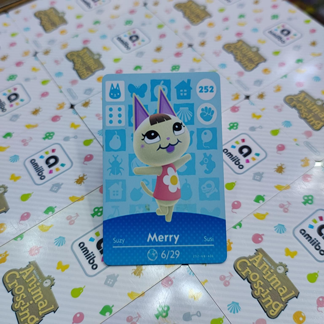 Tarjeta Amiibo Merry / Animal Crossing 252