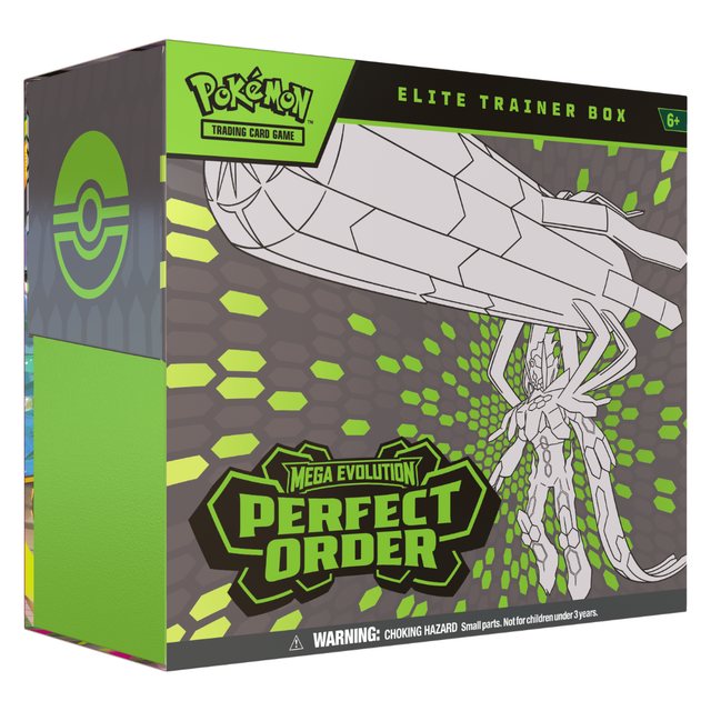 Pokémon TCG: ME3 Perfect Order - Elite Trainer Box (julkaisu 27.3.2026) MAX 1