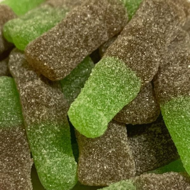 Bouteille acidulé cola 