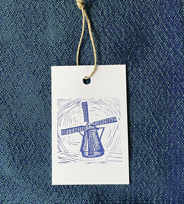 Windmill Gift Tag (Set of 5)