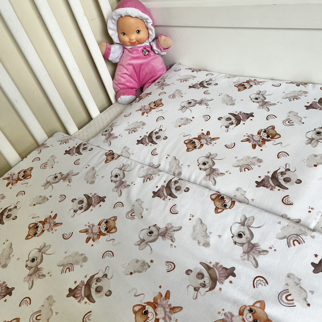 Ballerina Animals | Kids Blanket Set