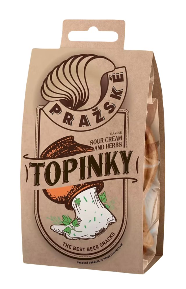 #009 Sour Cream &amp; Herb Topinky 75g