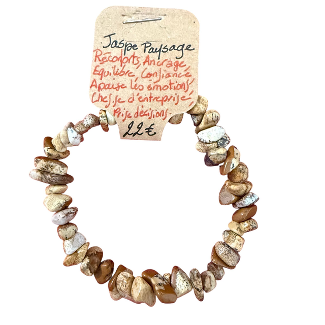 Bracelet Jaspe Paysage