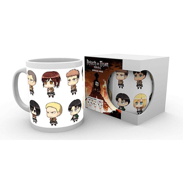 Attack on Titan: All Chibis Mug