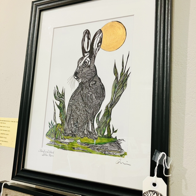 Stand and Stare little Hare