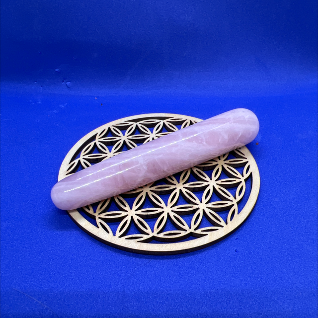 Bâton de massage Quartz Rose