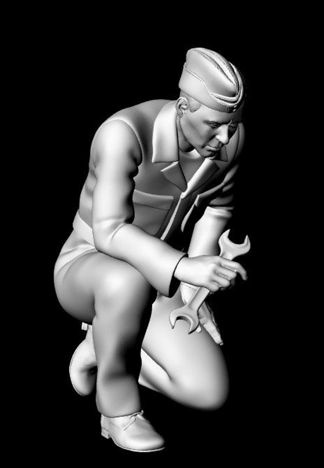 3Dimontis - WW2 RAF Groundcrew 1