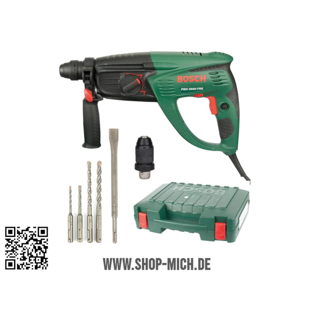 BOSCH Bohrhammer PBH 3000 FRE 0603393220 Koffer + Zubehör SET 750W - NEU OVP
