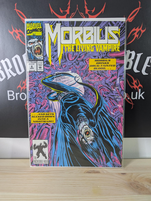 Morbius The Living Vampire #8 1993 