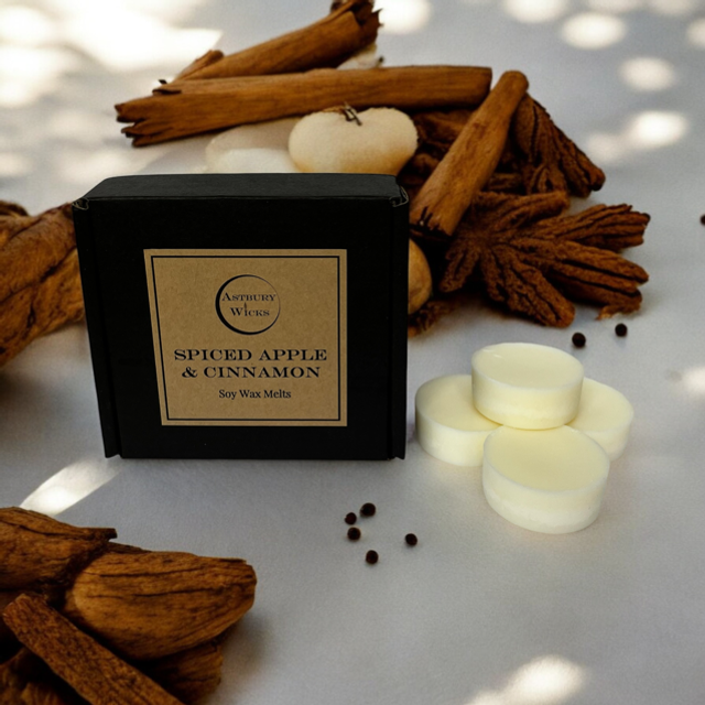 Spiced Apple & Cinnamon Soy Wax Melts ~ 80g