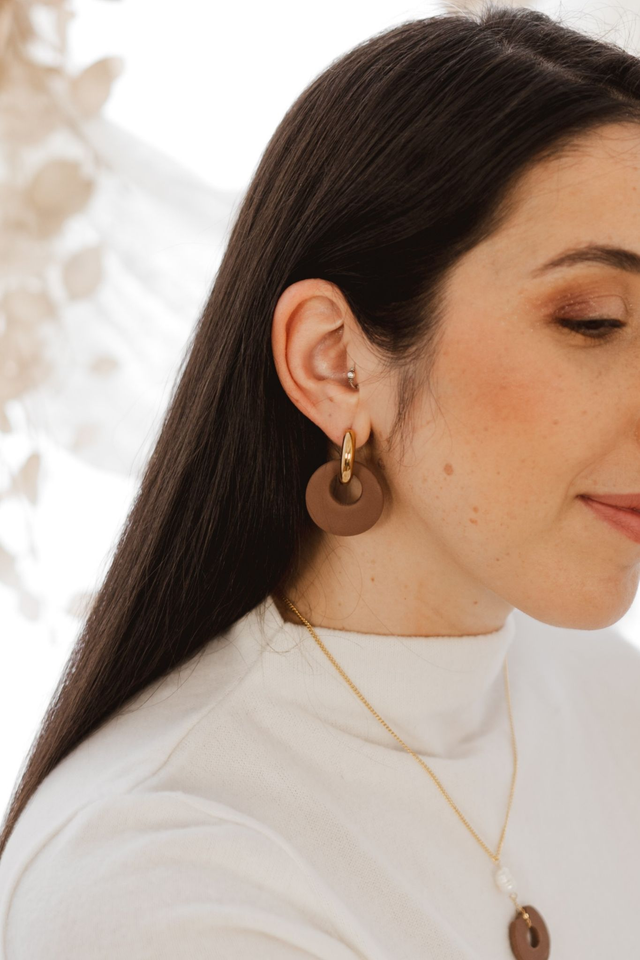 Polymer Clay Earrings ~ Elia