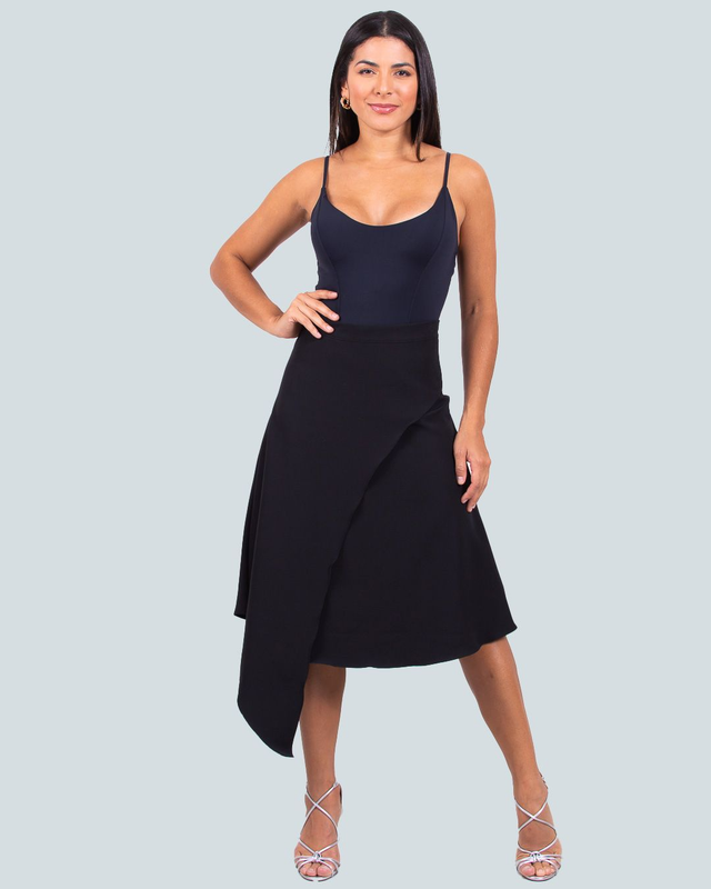 Saia Miss Misses Pareo Assimétrica