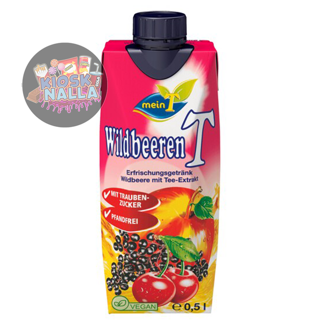 Mein T Wildbeeren Tee 0,5l