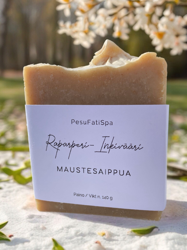 Raparperi-inkiväärisaippua