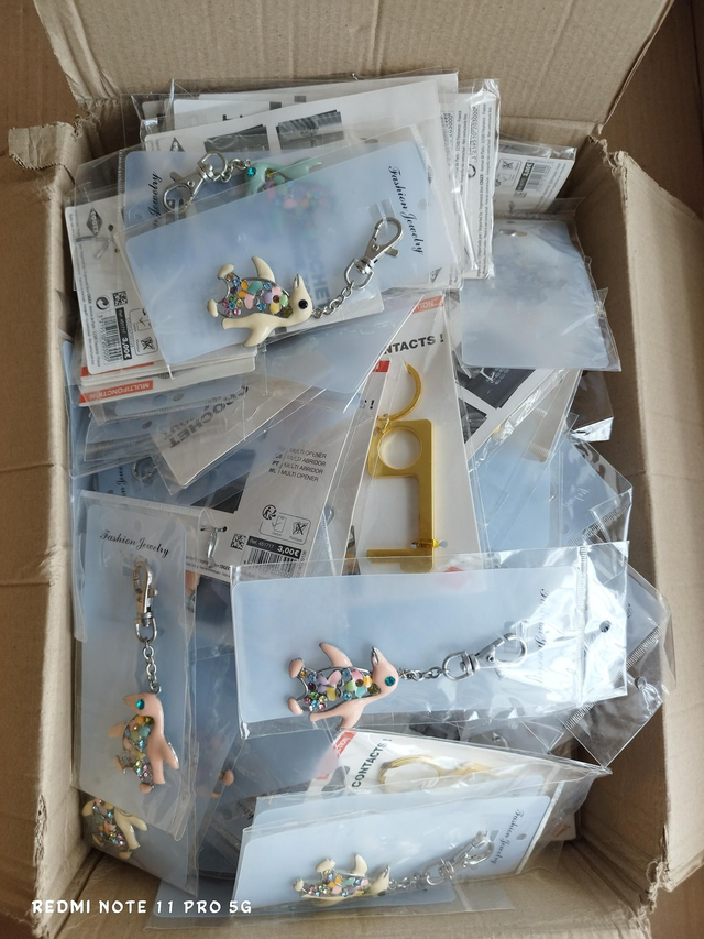 Carton de porte clefs 