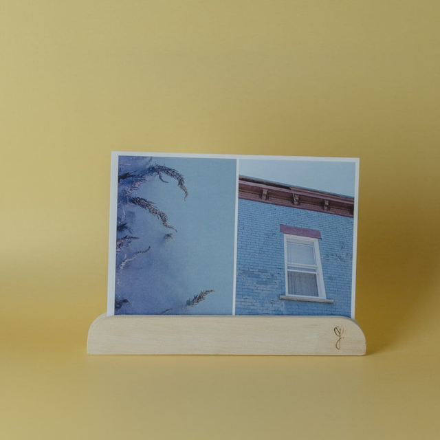 Carte Postale - Série Chromatique - Bleu