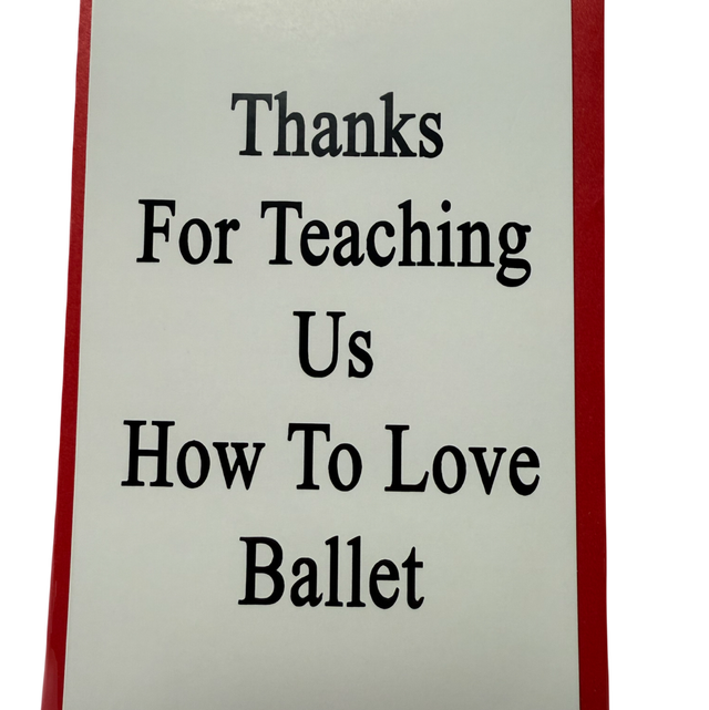 Thanks for teaching us Card