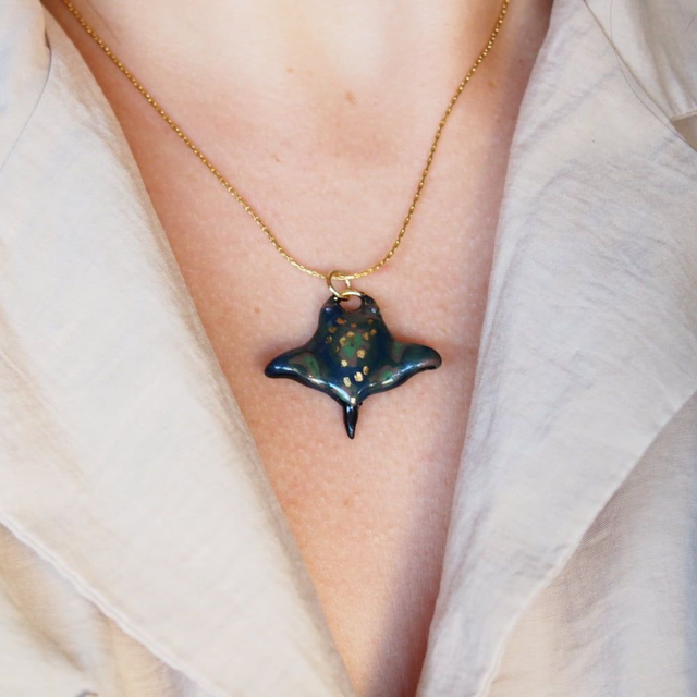 Collier raie léopard 