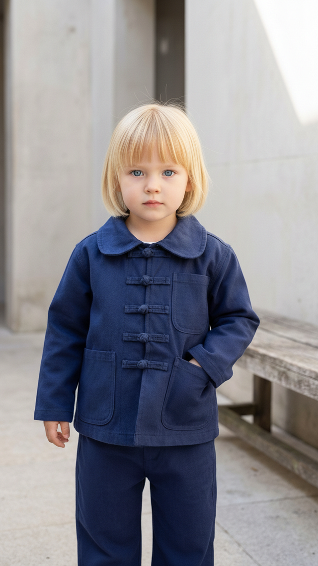 Ensemble Bleu de Chine Enfant
