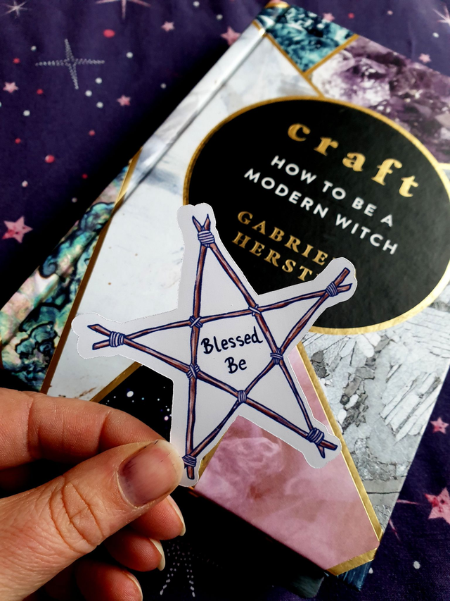 Blessed Be Single Sticker