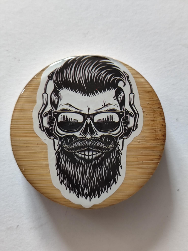 Décapsuleur magnétique frigo Tête de mort 