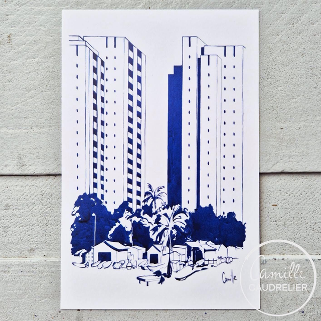 Carte postale Les jumelles de Lauricisque