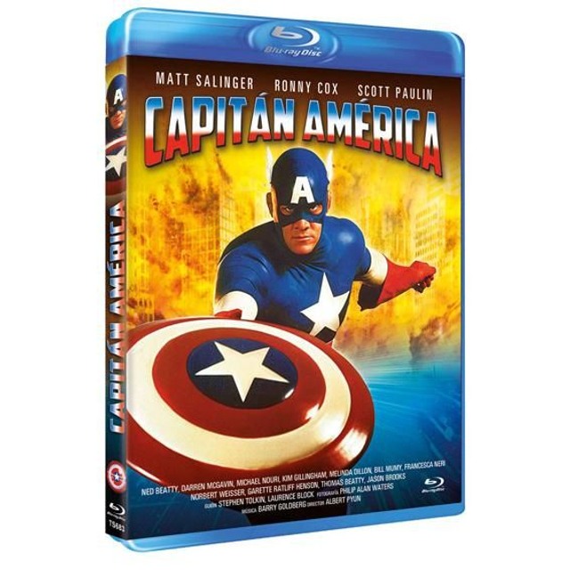 El Capitán América BD 1990 Captain America [Blu-ray] 