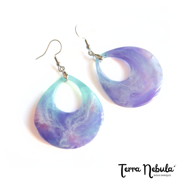 Grandes boucles d&#039;oreilles Muse Stellaire | BO275