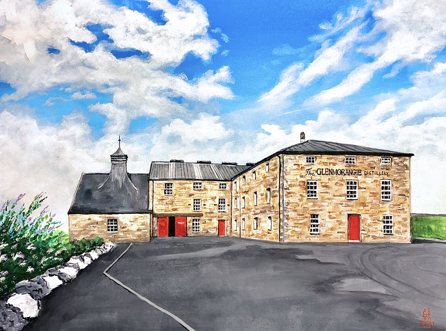X4 Prints - Glenmorangie Distillery, Scotland 8"x10" (£7.50 per unit)