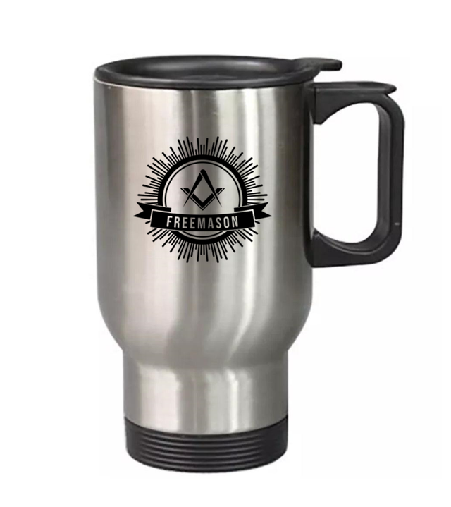 Freemason Travel Mug - 14oz Stainless Steel  