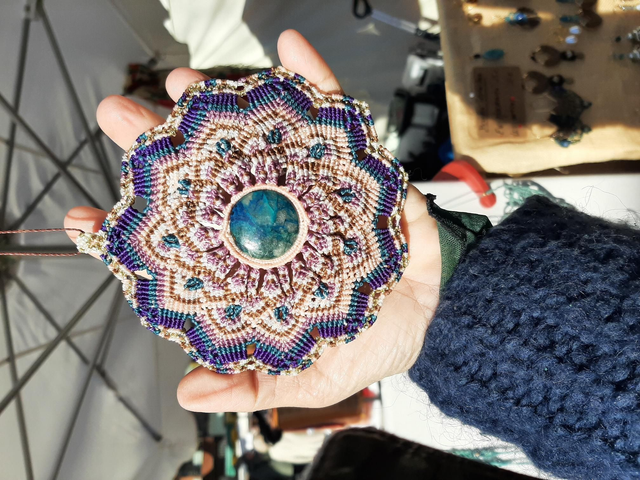 Mandala et Chrysocolle 