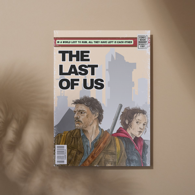 The Last of Us Comic Cover Design