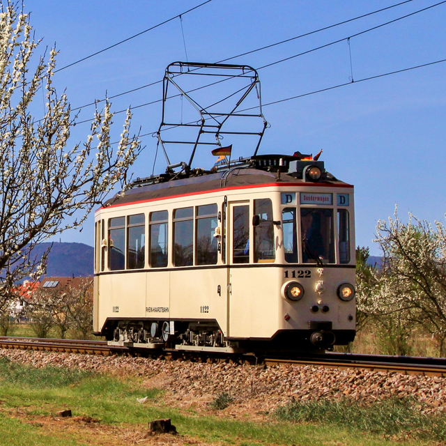 28.12.25 14:00 ONLINE TICKET "Weihnachtliche Rhein-Haardtbahn"