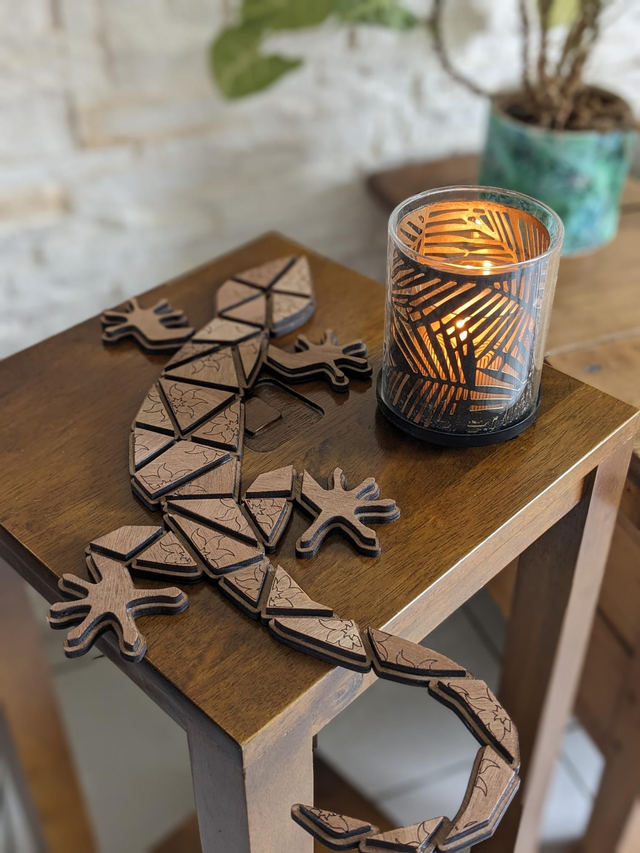 Déco Salamandre tiaré