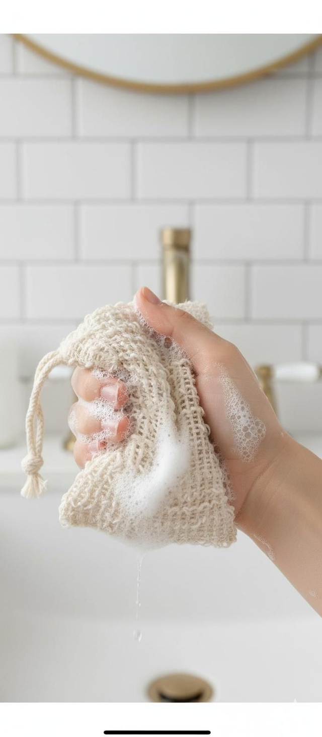 Pochette sauve savon 