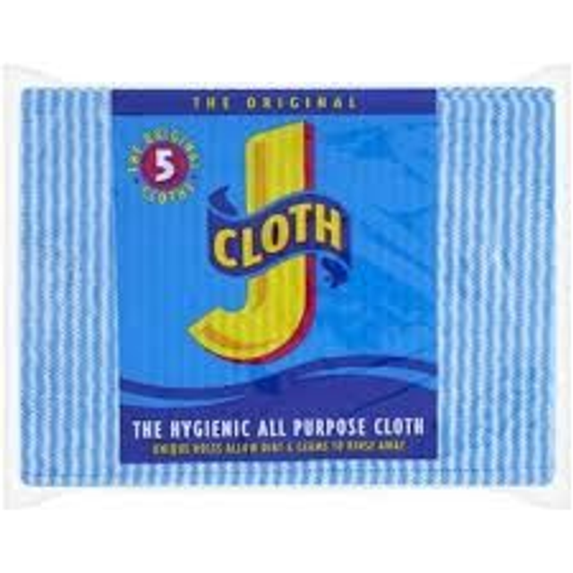 J Cloth All Purpose Cloth 5pk