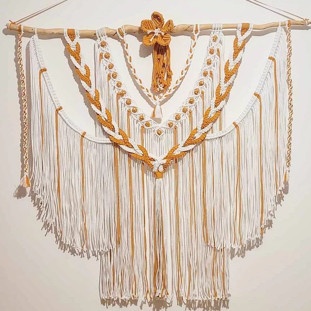 Tenture macramé Modèle : Tahiti