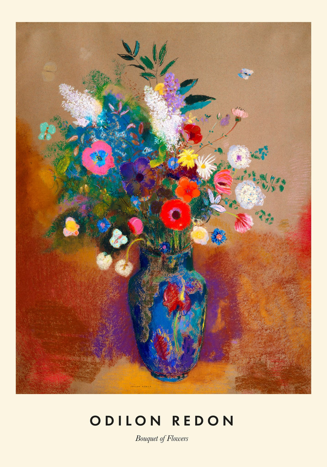Bouquet of Flowers by Odilon Redon