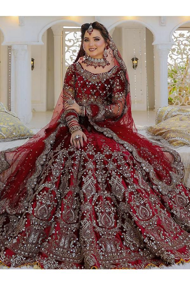 Robe de Mariée Bollywood Lehenga 02