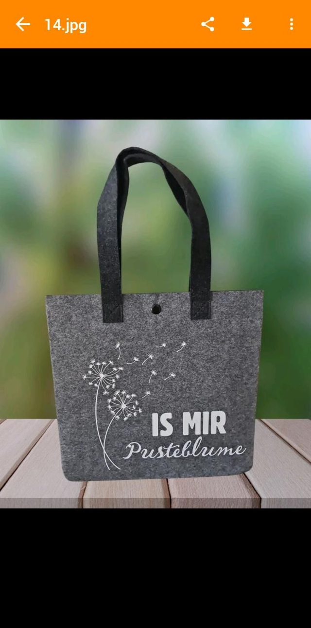 Filzshopper - Is mir Pusteblume