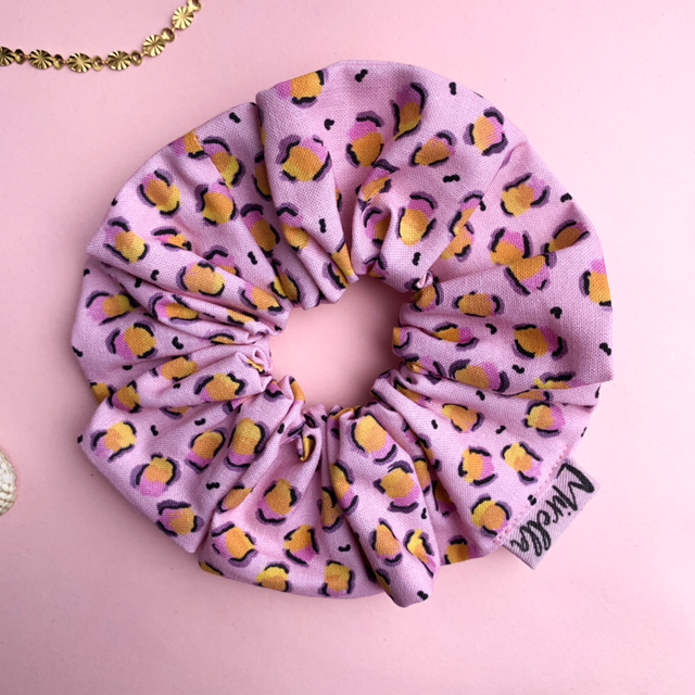 Pretty in Leopard Scrunchie