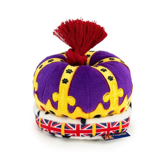 Pet London - British Crown Plush &amp; Rope Toy