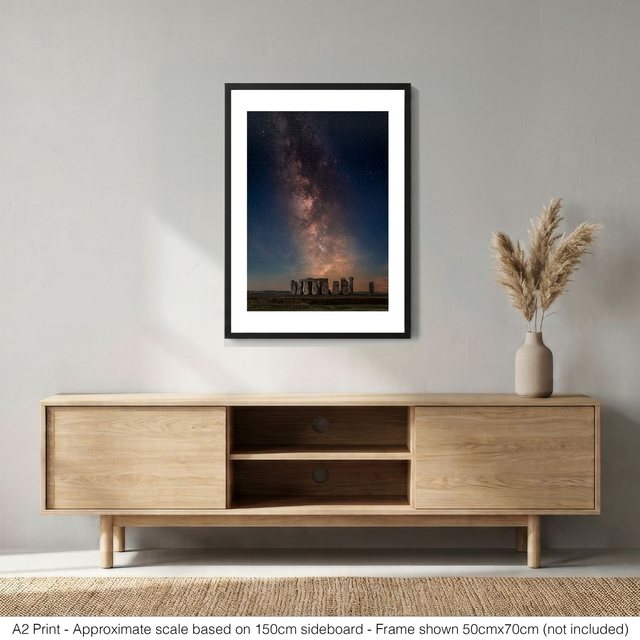 Stonehenge Milky Way