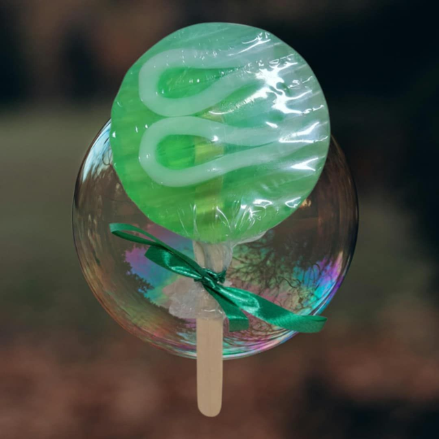 Savon sucette à l’aloès Omega - citron vert