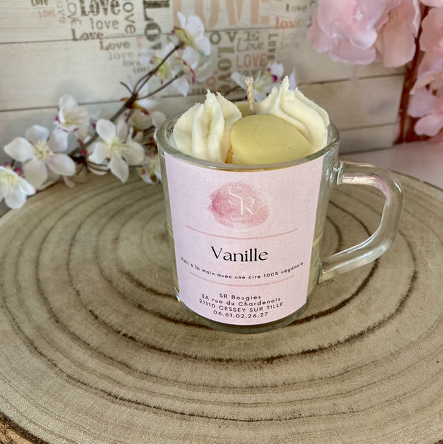 Bougie gourmande « Vanille »