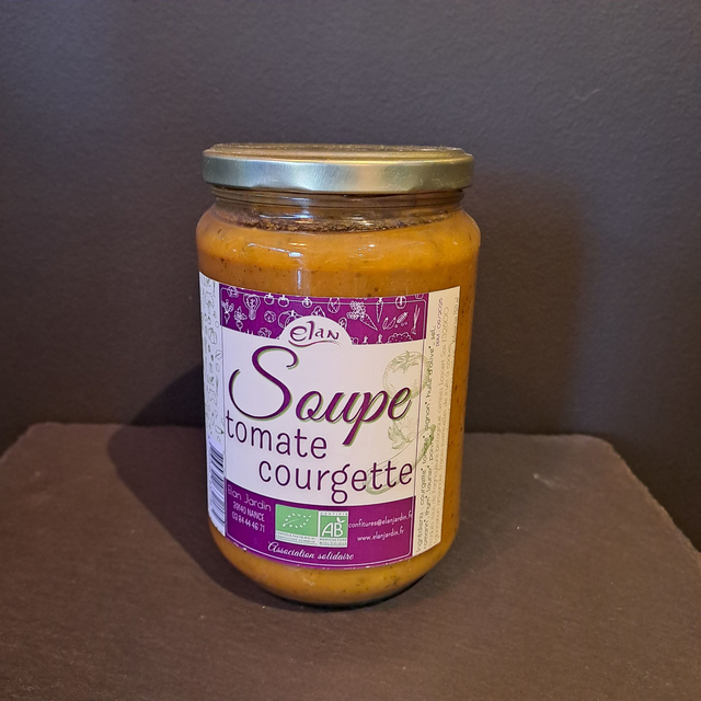 Soupe de courgette tomate– 750 ml