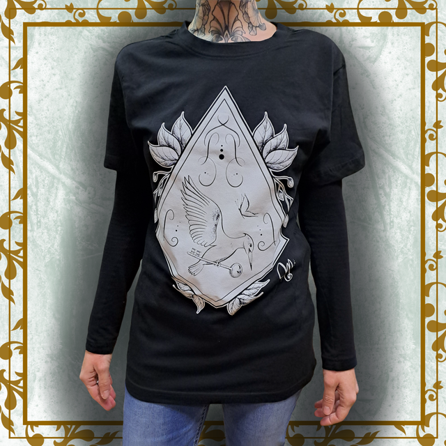 L'oiseau et la clef - Noir